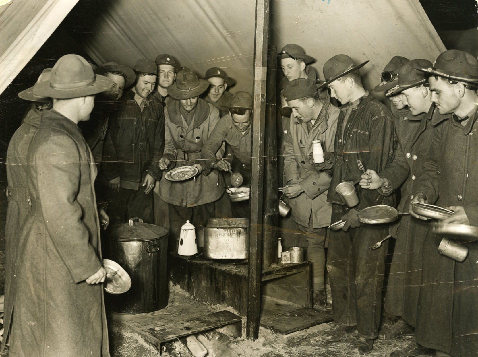 1937: A quick meal